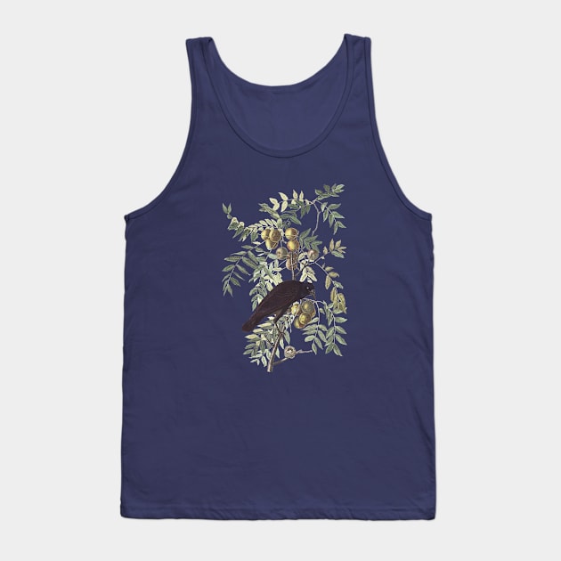 John James Audubons American Crow Tank Top by Dystopianpalace